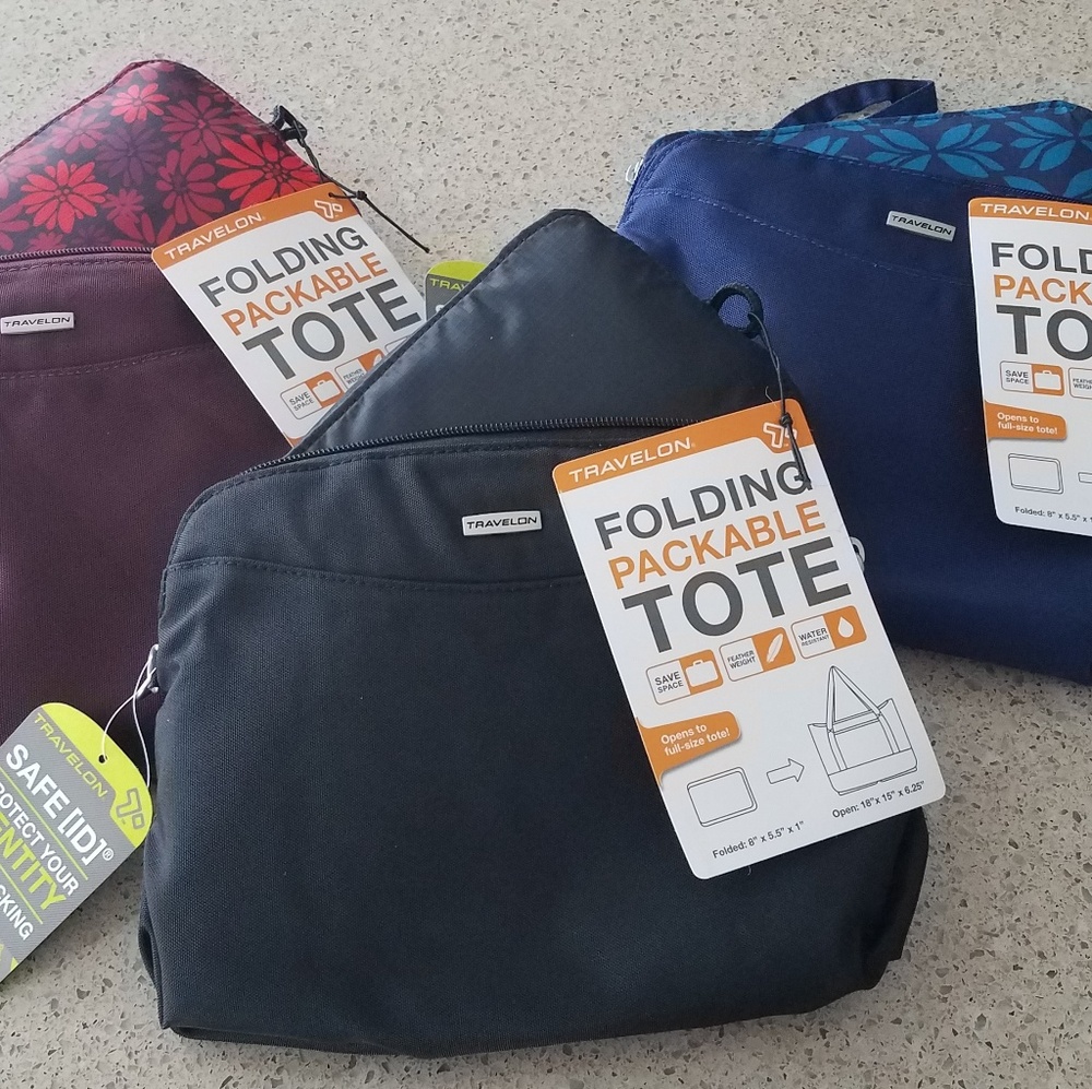 Travelom Convertible Pouch & Tote with RFID